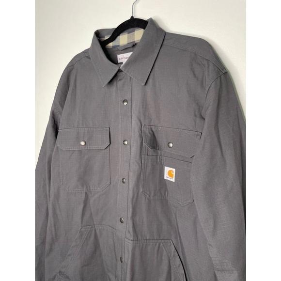 Men's Carhartt XL Gray Jacket - Picture 6 of 11